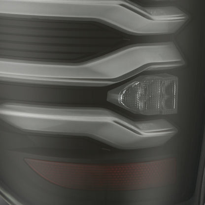 AlphaRex 09-14 Ford F150 LUXX-Series LED Tail Lights Black