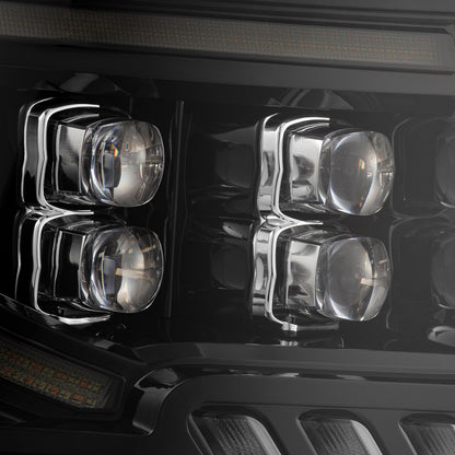 AlphaRex 09-14 Ford F150 MKII NOVA-Series LED Projector Headlights Alpha-Black