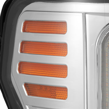 AlphaRex 09-14 Ford F150 MKII NOVA-Series LED Projector Headlights Chrome