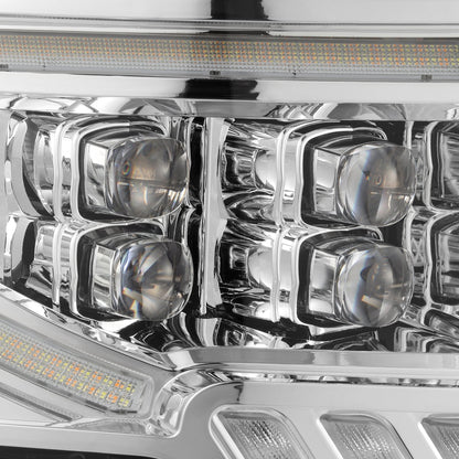 AlphaRex 09-14 Ford F150 MKII NOVA-Series LED Projector Headlights Chrome