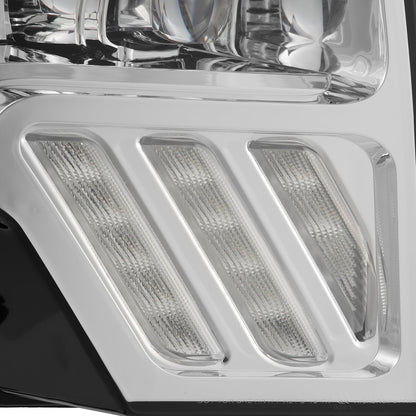 AlphaRex 09-14 Ford F150 MKII NOVA-Series LED Projector Headlights Chrome