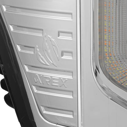 AlphaRex 09-14 Ford F150 MKII NOVA-Series LED Projector Headlights Chrome