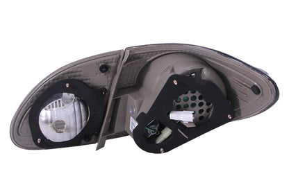 ANZO 03-08 Toyota Corolla LED Taillights Red/Smoke (321270)