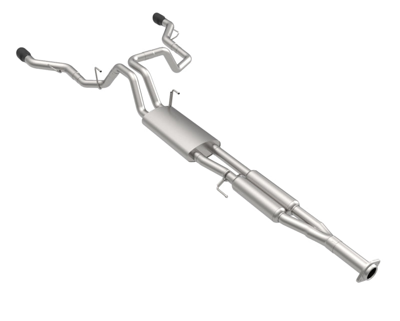 Kooks 3in Dual Cat-Back Rear Exit Exhaust | Ford F150 (15-20) 2.7/3.5/5.0L w/ Black Tips (13604220)