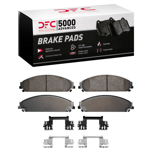 DFC 5000 Advanced Ceramic Brake Pads & Hardware Kit (FRONT): Chrysler 300 (07-23)