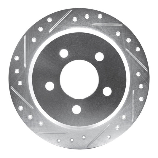 DFC D&S Brake Rotor (REAR LEFT): Jeep Grand Cherokee (93-98) - Silver