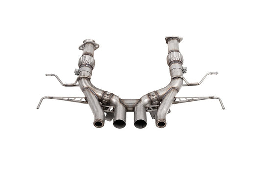 Corsa 3in Valved Cat-Back Exhaust Muffler Delete Track System | Chevrolet Corvette C8 Z06 (23-25) (21113)