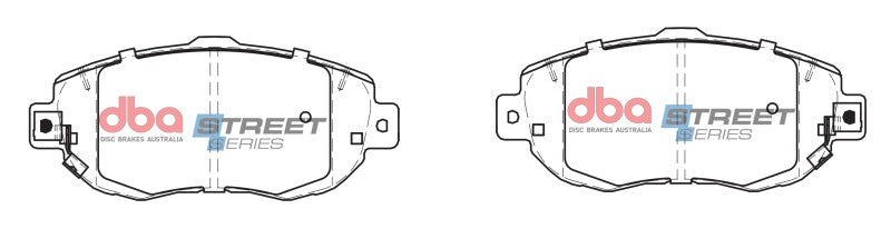 DBA Front Street Series Brake Pads | Lexus GS300 (93-05) (DB1395SS)