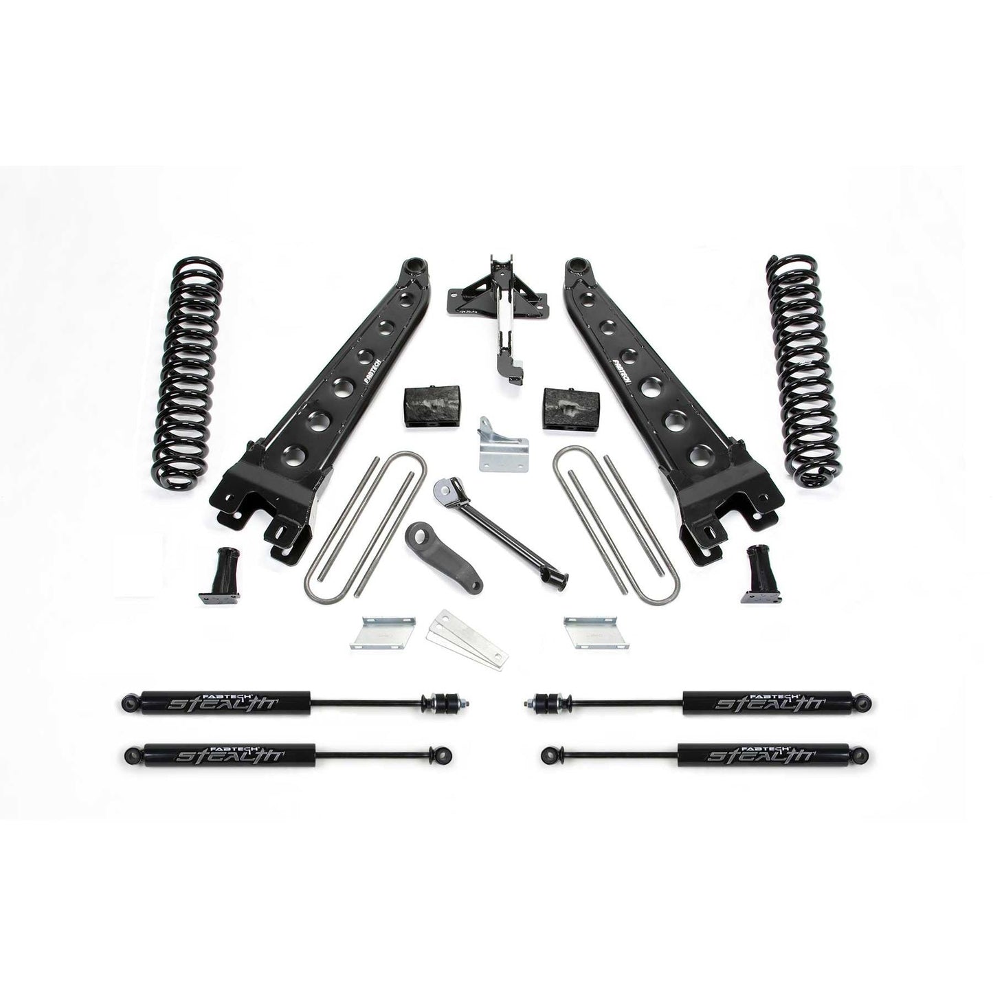 Fabtech 6" Radius Arm System w/ Coils & Stealth | Ford F250 4WD (08-16) (K2119M)
