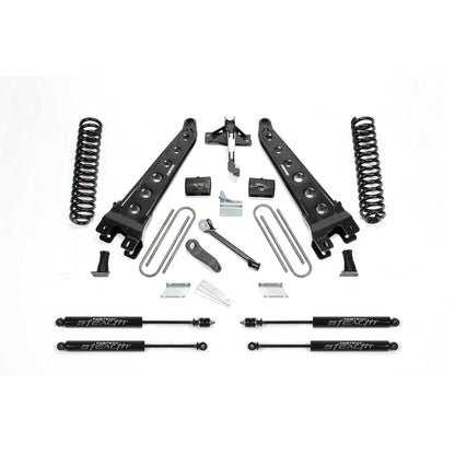 Fabtech 4" Radius Arm System w/ Coils & Stealth | Ford F250/F350 4WD (08-16) (K2211M)