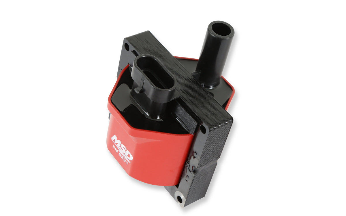 MSD 8231 Ignition Connector Coil, Red, Individual
