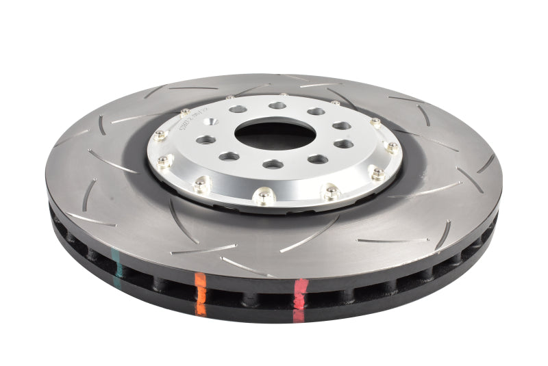 DBA 5000 Series T3 Slotted 2 Piece Front Rotor | Volkswagen Golf R Mk8 (22+) (DBA53927SLVS)