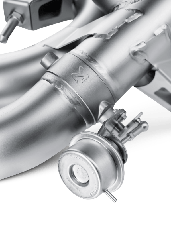 Akrapovic 10-14 AMG SLS Coupe/Roadster Evolution Line Cat Back (Titanium) w/ Carbon Tips