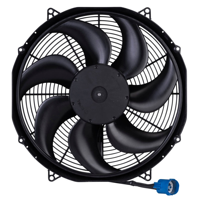 SPAL 30107328-PKG Flush Mount Brushless Fan 15.2in For Vehicle Cooling