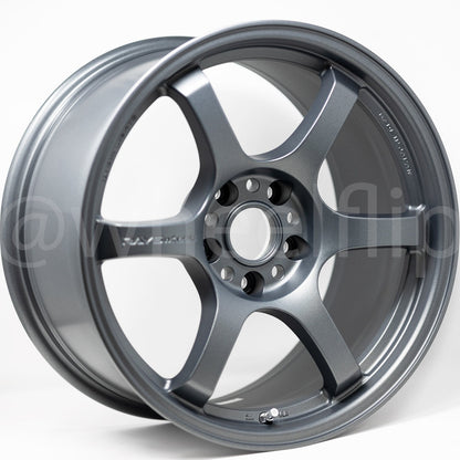 Gram Lights 57DR 17x9 +12 5x114.3 Gun Blue 2 (SET)