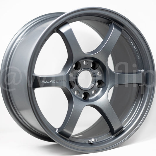 Gram Lights 57DR 17x9 +38 5x100 Gun Blue 2-WheelFlip