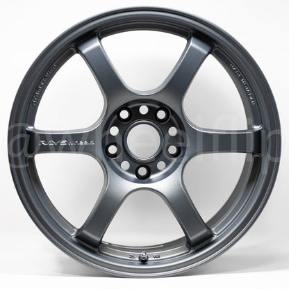 Gram Lights 57DR 17x9 +22 5x114.3 Gun Blue 2