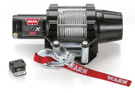 WARN 101035 VRX 35 ATV UTV Quad Winch 3500 Lb 50' 7/32 Cable Roller Fairlead