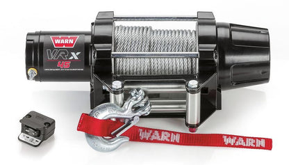 WARN 101045 VRX 45 ATV UTV Quad Winch 4500 Lb 50' 1/4 Cable Roller Fairlead
