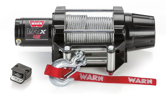 WARN 101045 VRX 45 ATV UTV Quad Winch 4500 Lb 50' 1/4 Cable Roller Fairlead