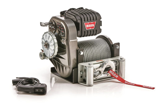 WARN 106170 Winch M8274 10000 Pound 125' 3/8 Steel Cable 6HP Motor