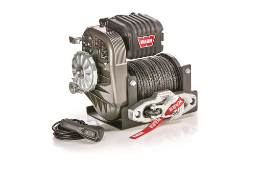 WARN 106175 Winch M8274-S 10000 Pound 150' 3/8 Synthetic 6HP Motor