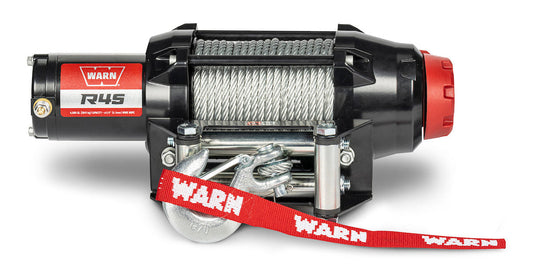 WARN 110045 R45 ATV UTV Quad Winch 2500 Lb 50' 1/4 Cable Roller Fairlead