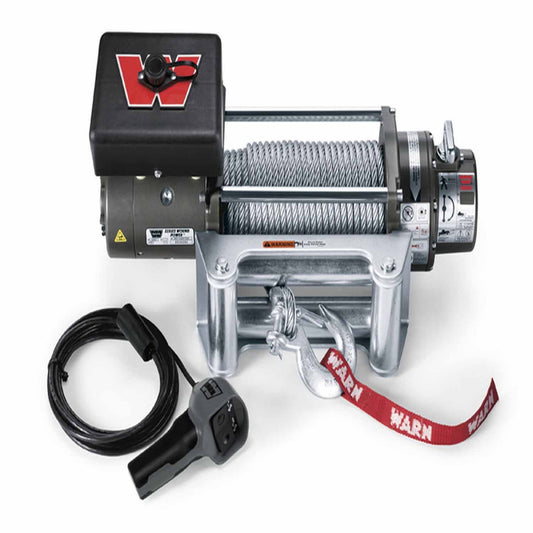 WARN 26502 M8000 8000lb Premium Series Winch 4.8 HP 100' 5/16 Cable Roller
