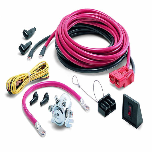 WARN 32963 Winch Carrier Receiver Hitch Rear Wire Harness Cable Kit Multi Mount