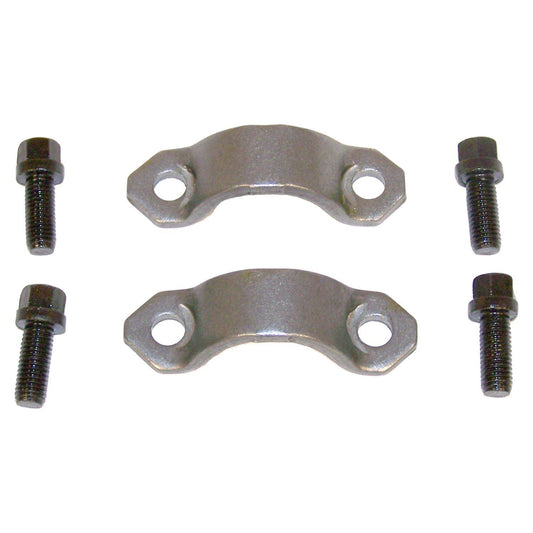 Crown Automotive 4006698K U-Joint Strap & Bolt Kit (Hex Head)