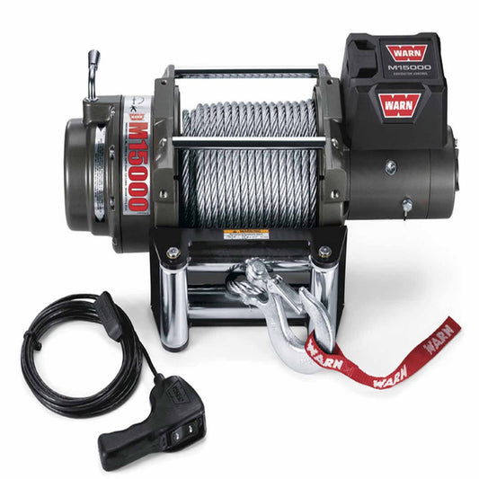WARN 47801 15000lb M15 Self Recovery Heavy Weight Steel Cable
