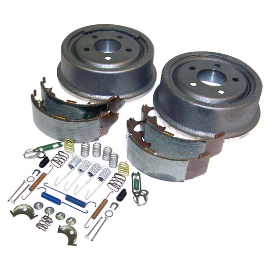 Crown Automotive 52005350KE Rear Drum Brake Service Kit For Jeep Cherokee