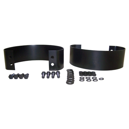 Rear Bumperettes Black for Jeep CJ Wrangler YJ 1976-1995 Pair Crown Automotive 5355457K