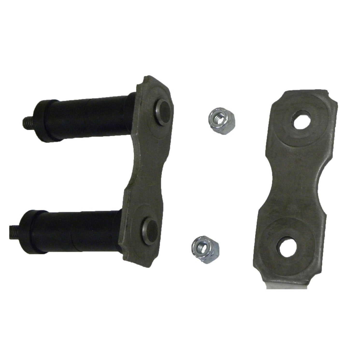 Crown Automotive 5357499K Rear Leaf Spring Shackle Kit; For Jeep Scrambler