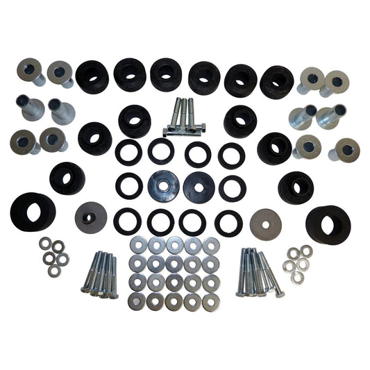 Crown Automotive 5462446MK Front and Rear Body Mount Master Kit