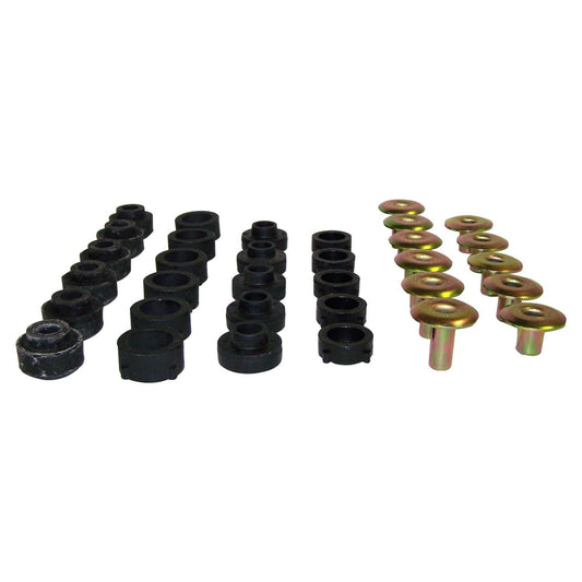Crown Automotive 55176180K Body Mounting Kit For 1997-2006 Jeep Wrangler TJ