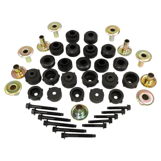 Crown Automotive 55176180MK Body Mount Master Kit for 1997-2006 Jeep Wrangler (TJ)