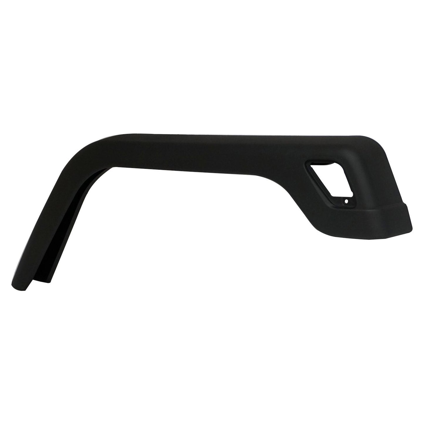 Crown Automotive 55254918 Front Right Fender Flare - Flat Black; For Jeep TJ
