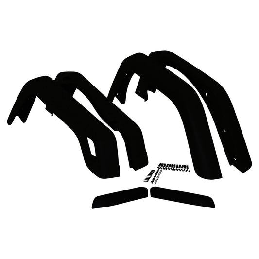 Crown Automotive 55254918K6 Front & Rear Fender Flare Kit for 1997-06 Jeep Wrangler TJ