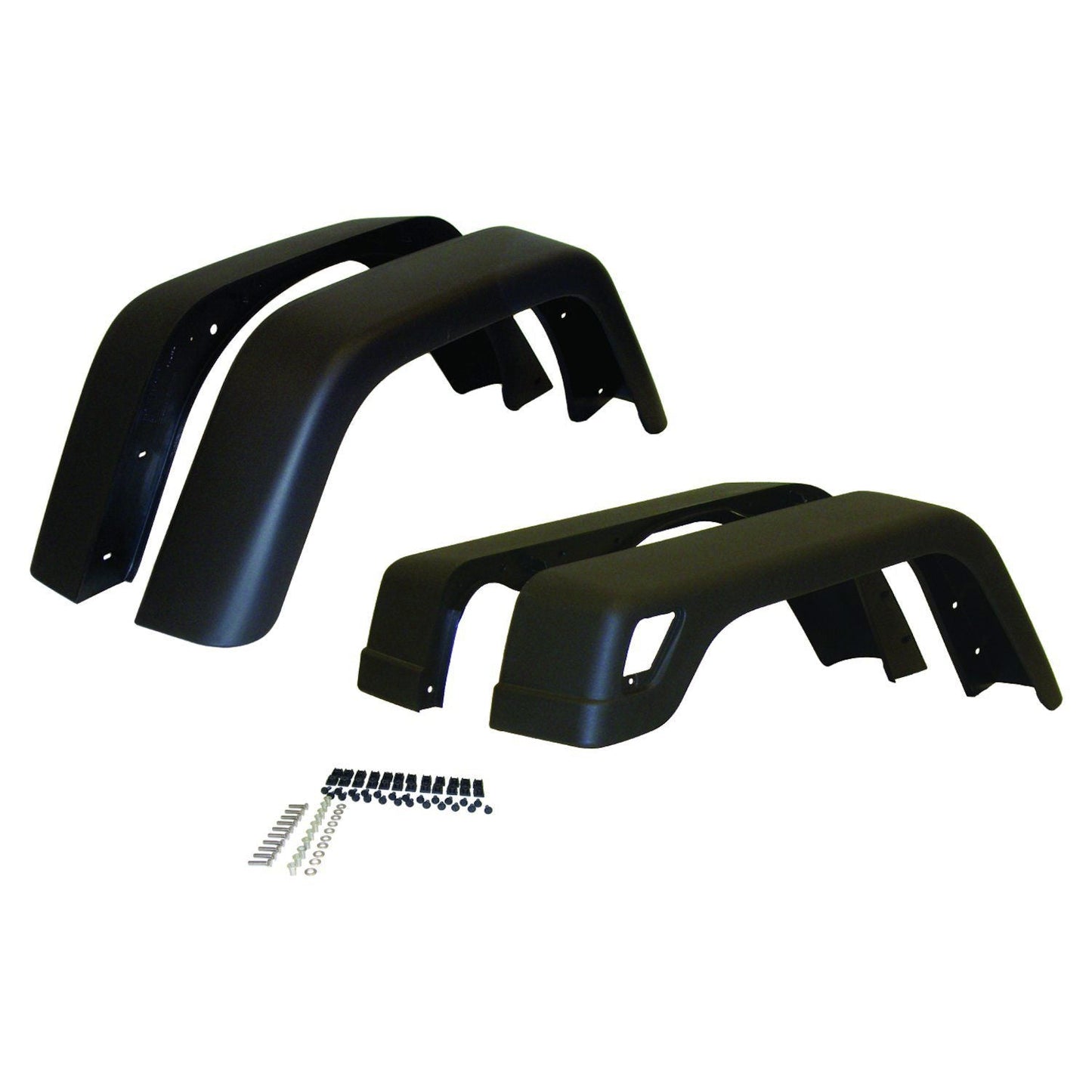 Crown Automotive 55254918K7 Fender Flare Kit; For 1997-2006 Jeep Wrangler TJ