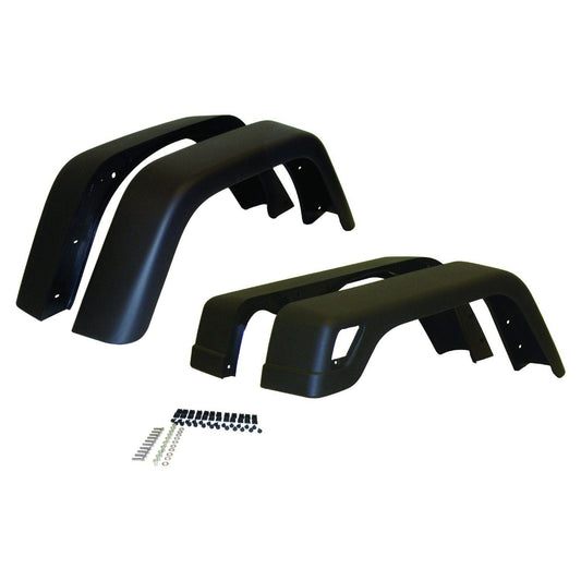 Crown Automotive 55254918K7 Fender Flare Kit; For 1997-2006 Jeep Wrangler TJ