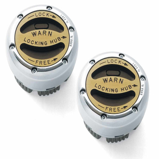 WARN 38826 4WD Premium Manual Locking Hubs 1 Ton Dana Spicer 60 50 GM Ford Dodge