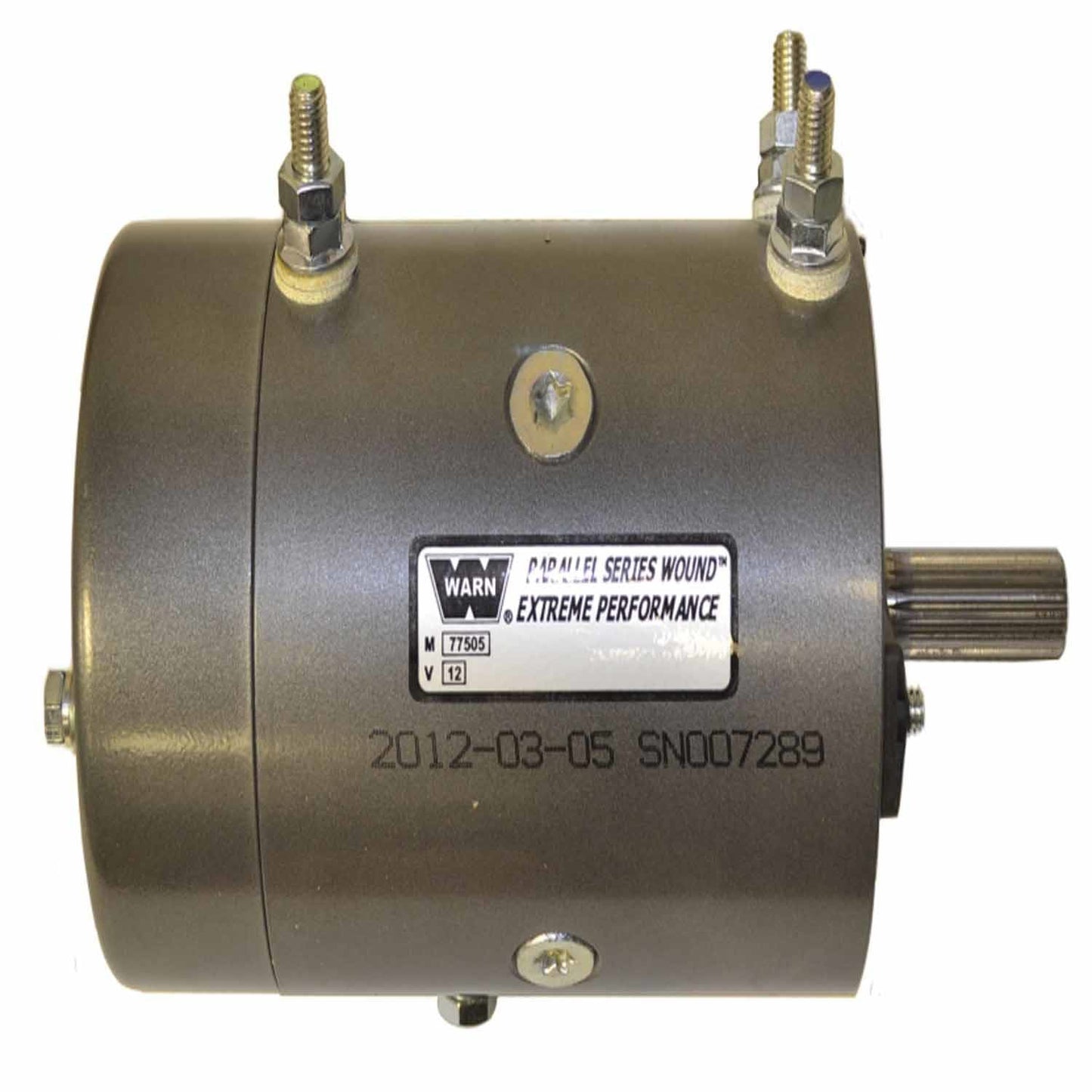 WARN 74756 26629 38894 Winch Replacement Electric Motor 12V 4.6HP M12000 M15000