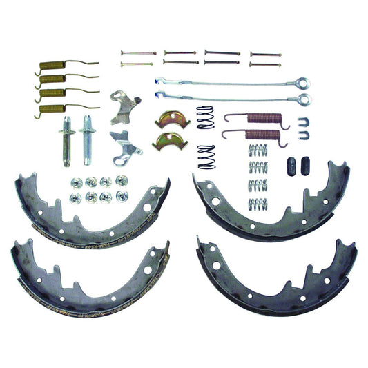 Crown Automotive 8133818MK Rear Brake Shoe Set for 82-86 Jeep CJ7 87-89 YJ/84-89 XJ