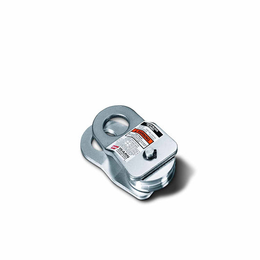 WARN 88899 Snatch Block 20000 lb Cable Rope Winch Recovery Greasable Pulley 3/8