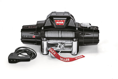 WARN 88980 ZEON 8 8000 lb Premium Series Winch Roller Fairlead 100' Cable 12V