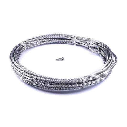 WARN 89213 Replacement 3/8 Cable 80' Wire Rope Winch VR10 12 Zeon 10 12 Platinum