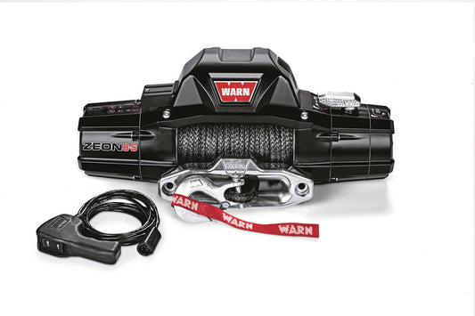 WARN 89305 ZEON 8-S 8000 lb Premium Series Winch Hawse Fairlead 100' Synthetic