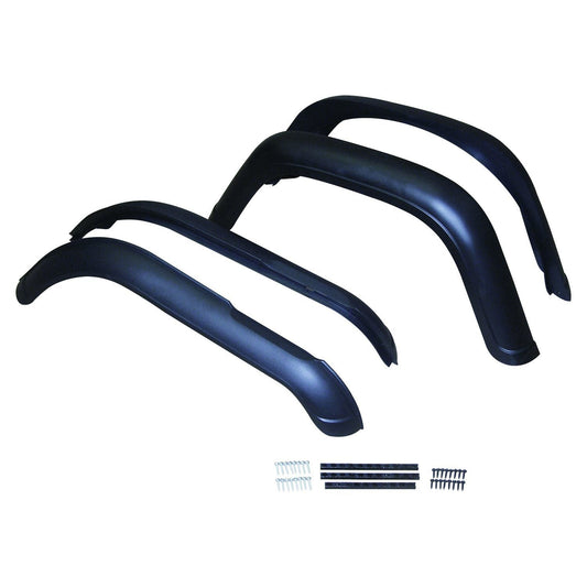 Crown Automotive 8997109CJ8 Front and Rear Fender Flare Kit For 1981-1985 Jeep Scrambler