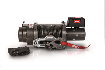 WARN 97720 M12-S 12000 lb Winch 100' 3/8 Spydra Synthetic Rope Heavy Series